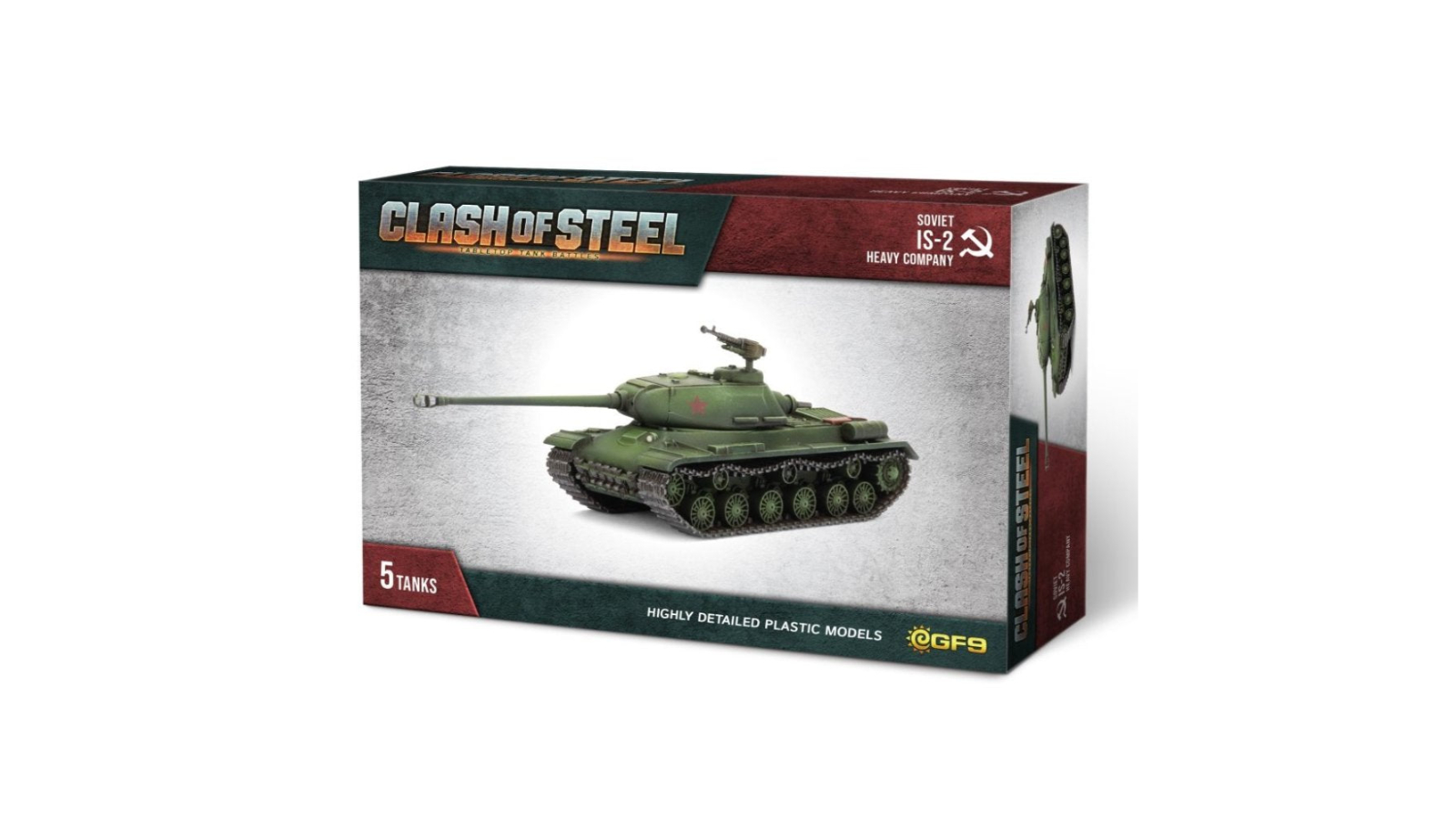 Gale Force 9 Clash of Steel IS-2 Heavy Tank Company