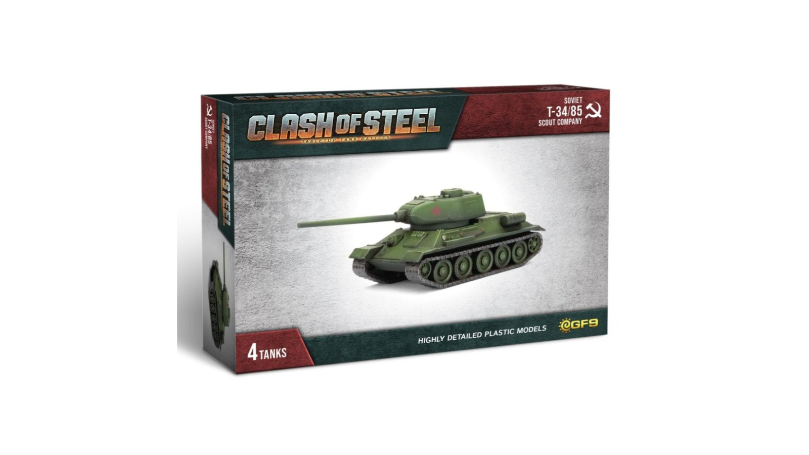Gale Force 9 Clash of Steel T-34/85 Scout Company