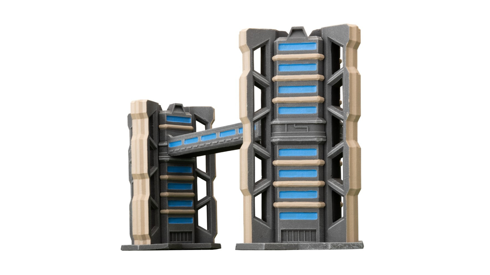 Gale Force 9 Hextech Terrain Trinity City Binary Tower