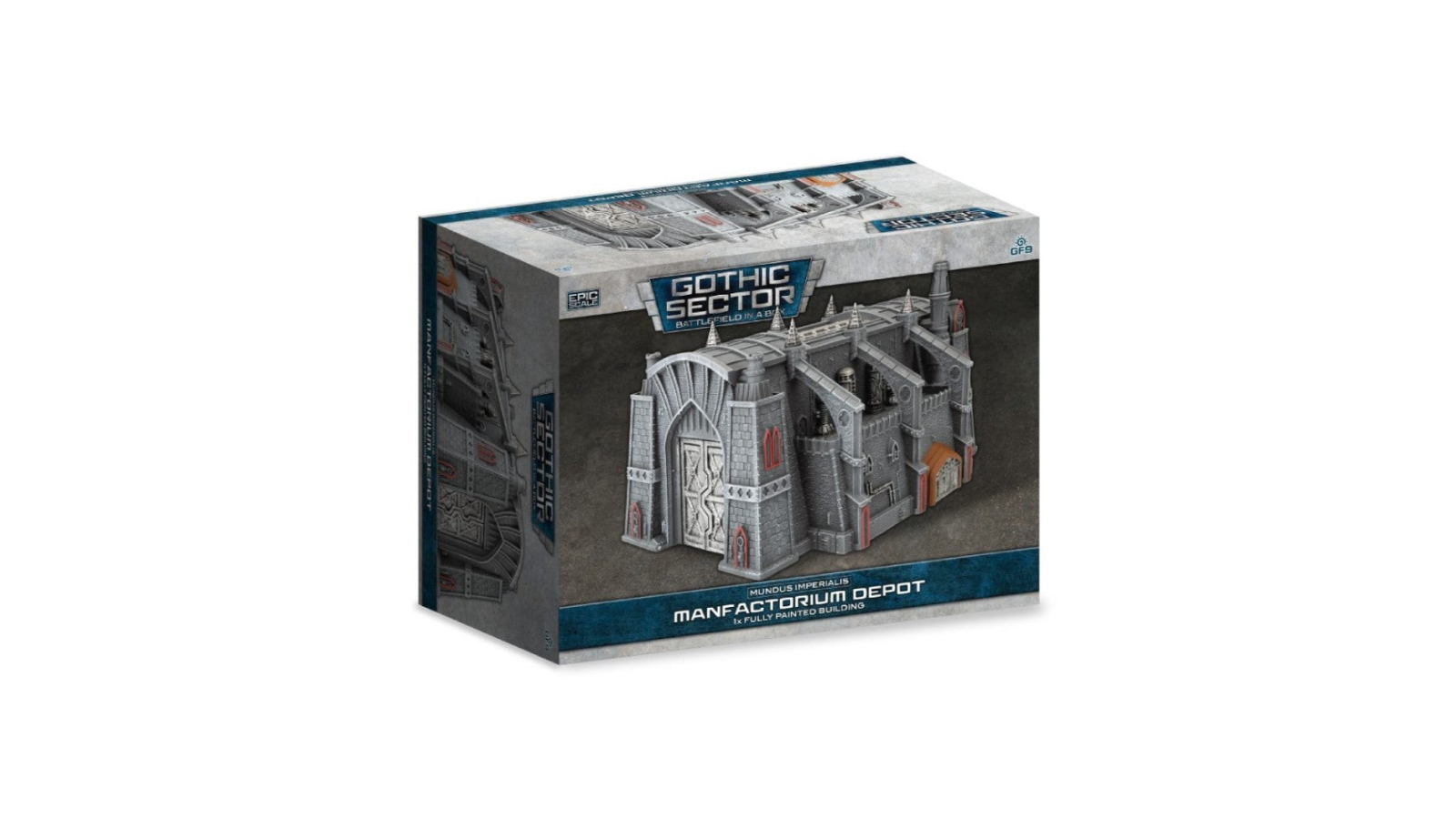 Gale Force 9 Battlefield in a Box Gothic Sector Mundus Imperialis Manfactorium Depot