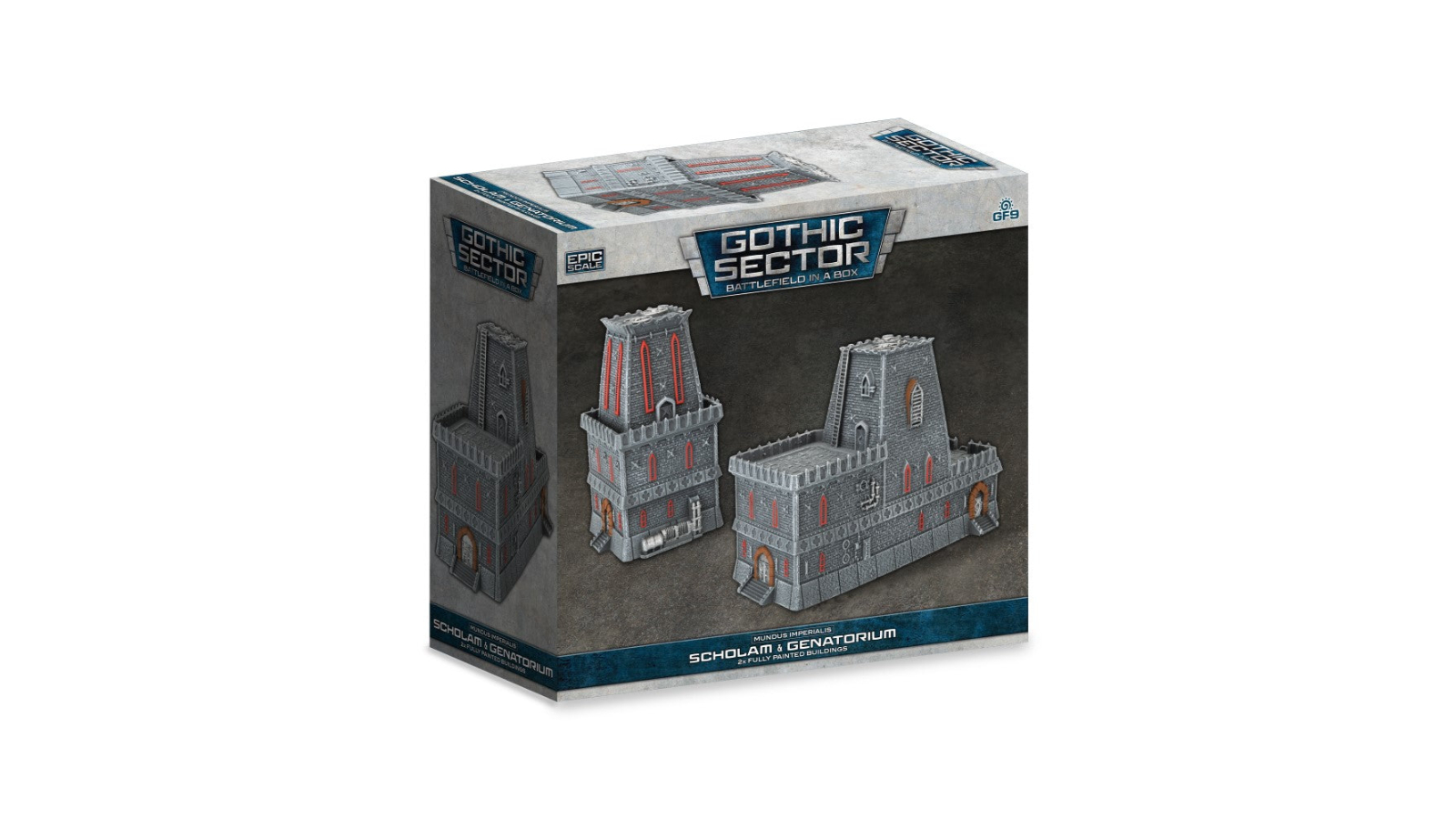 Gale Force 9 Battlefield in a Box Gothic Sector Mundus Imperialis Scholam and Genatorium