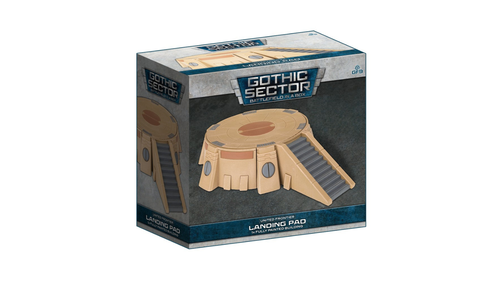Gale Force 9 Battlefield in a Box Gothic Sector United Frontier Landing Pad