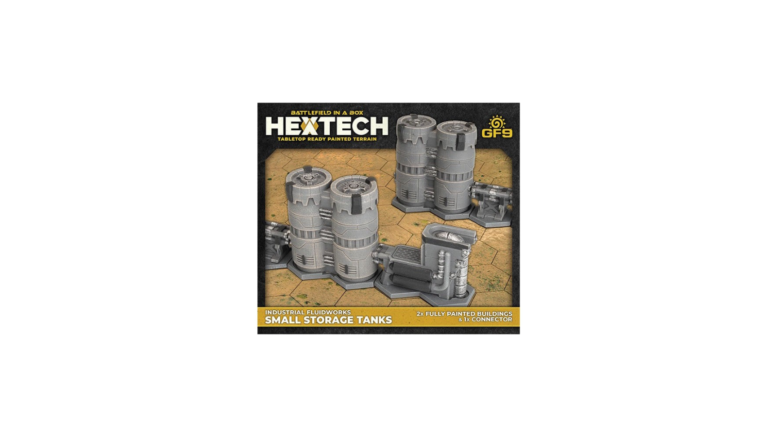Gale Force 9 Hextech Terrain Industrial Fluidworks Small Storage Tank