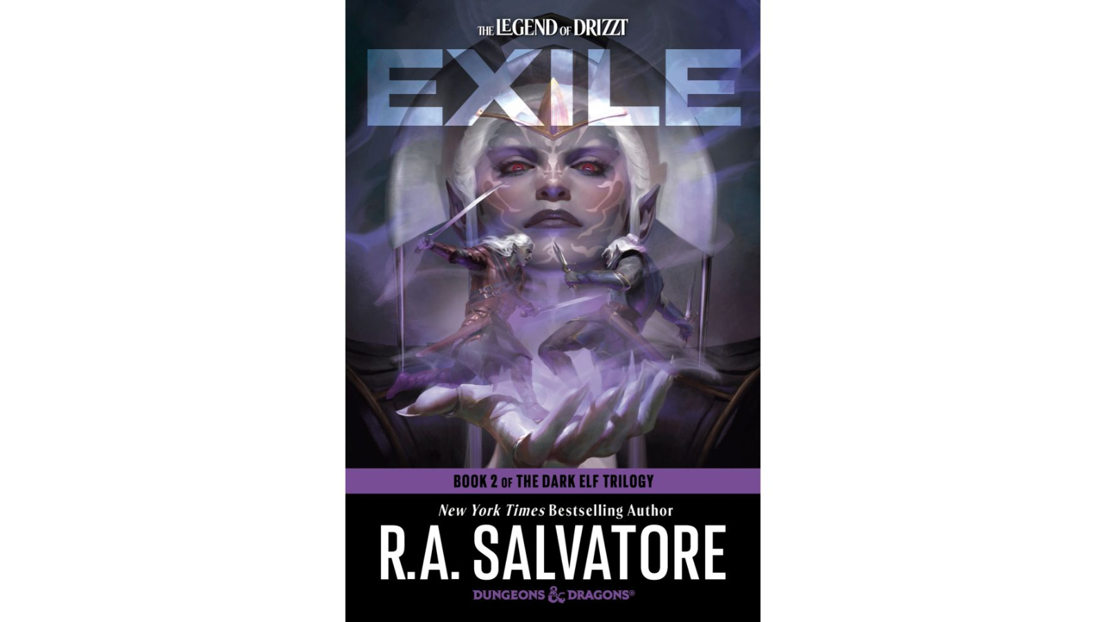 Dungeons & Dragons the Dark Elf Trilogy No. 2 Exile Book