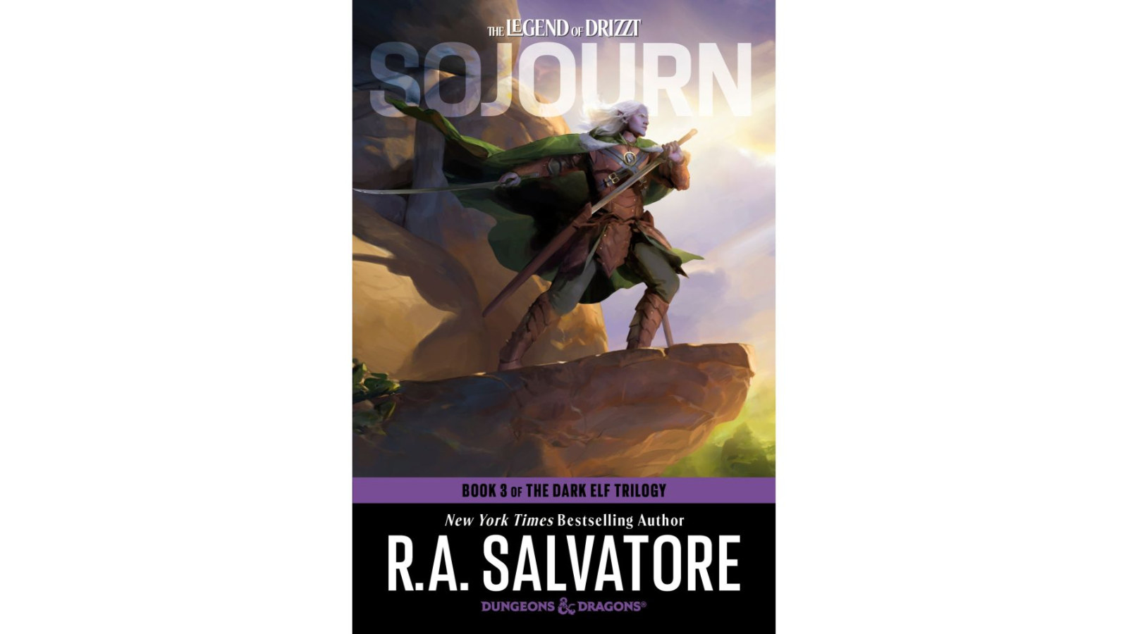 Dungeons & Dragons the Dark Elf Trilogy No. 3 Sojourn Book