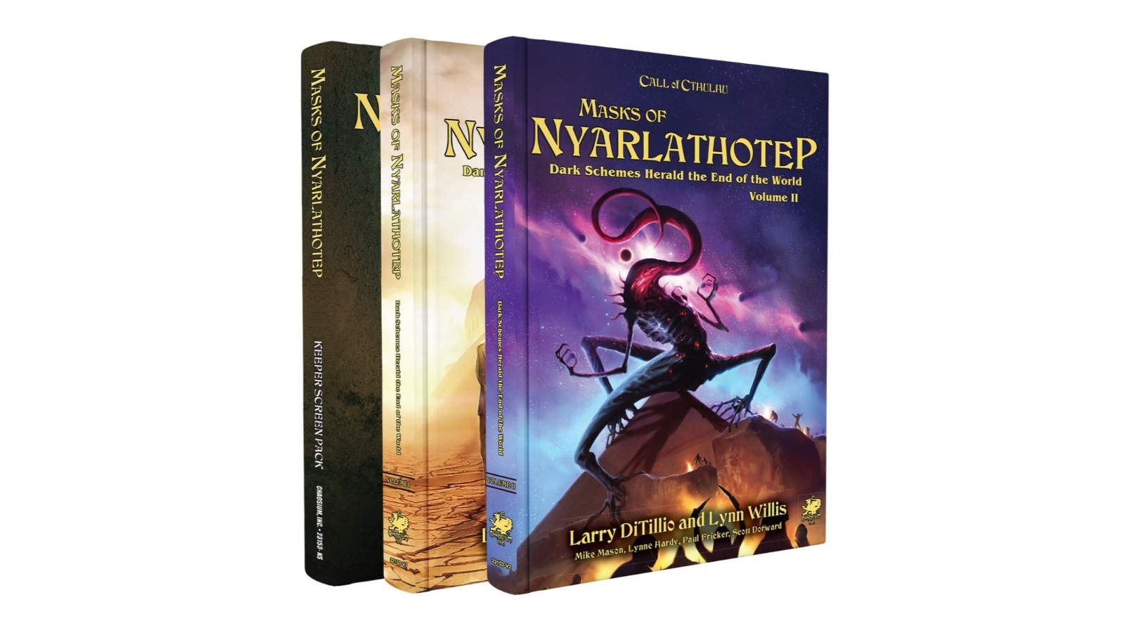 Chaosium Call of Cthulhu RPG Mask of Nyarlathotep Slipcase Set