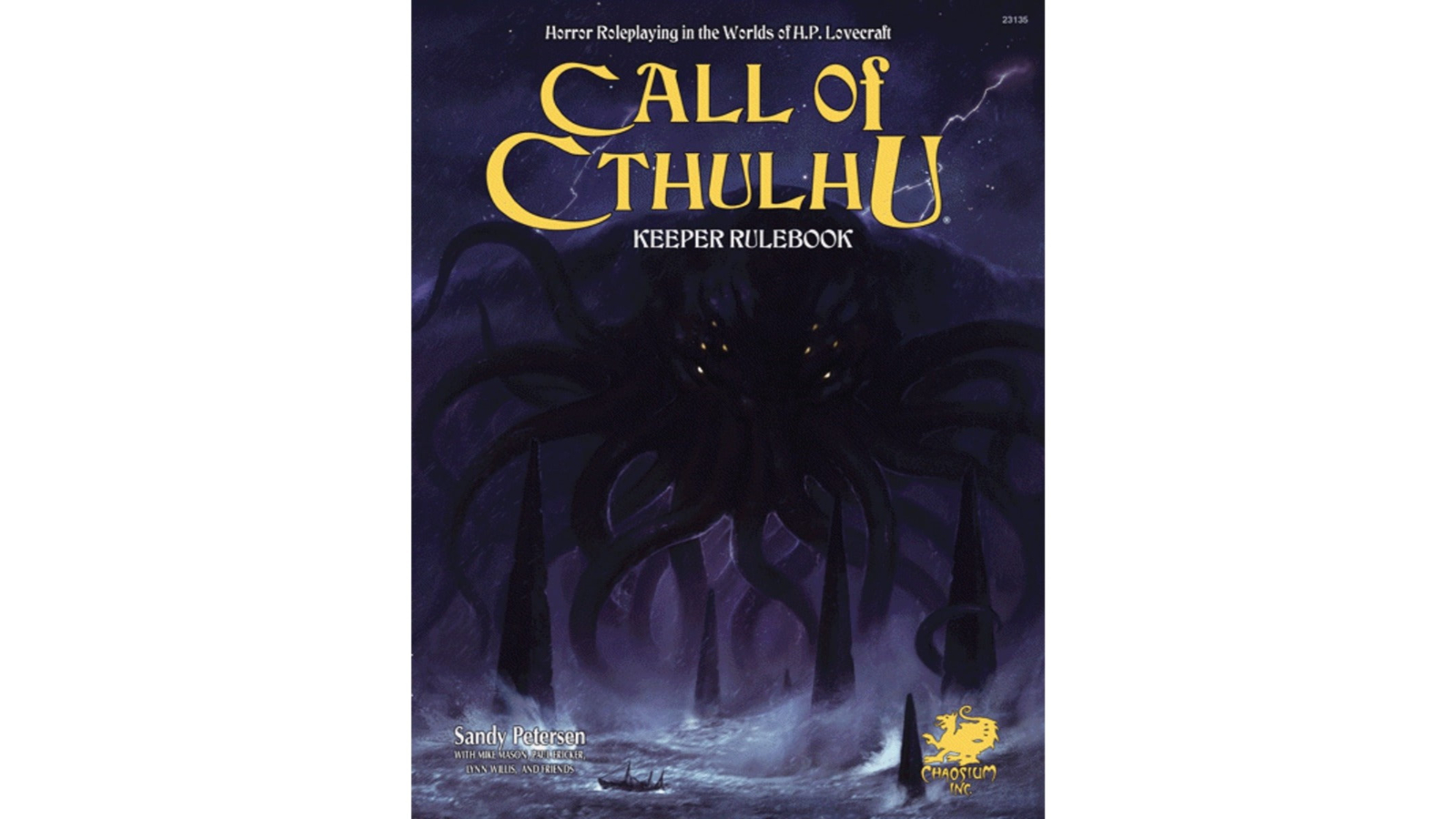 Chaosium Call of Cthulhu RPG Keeper Rulebook