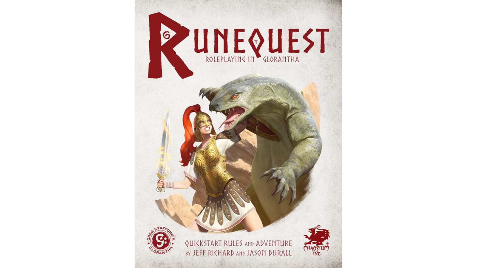Chaosium Runequest RPG Roleplaying in Glorantha Quickstart