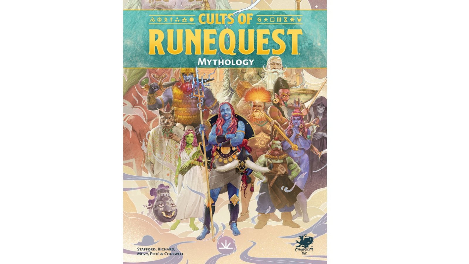 Chaosium Runequest RPG Cults of Mythology