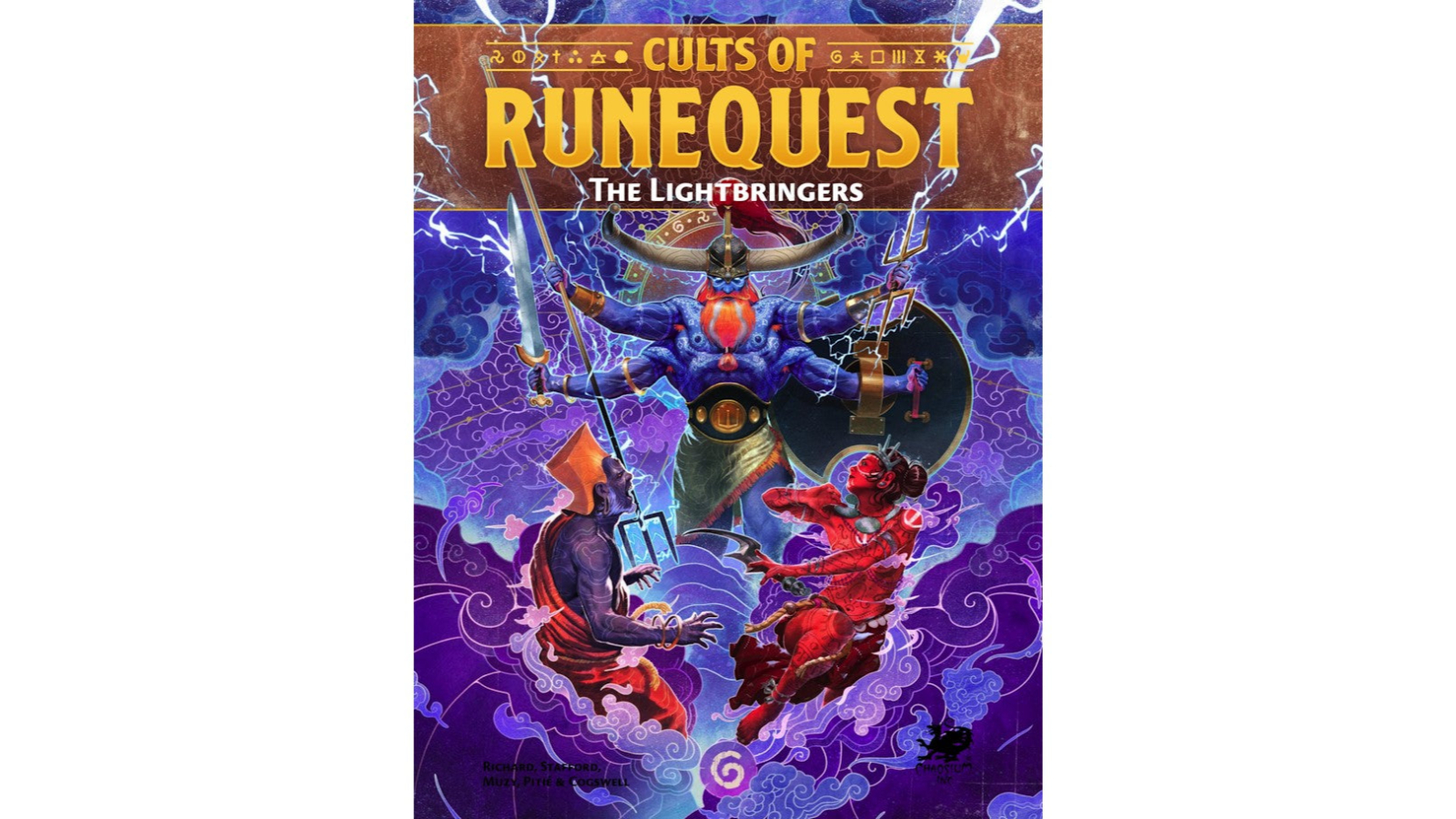 Chaosium Runequest RPG Cults of the Lightbringer