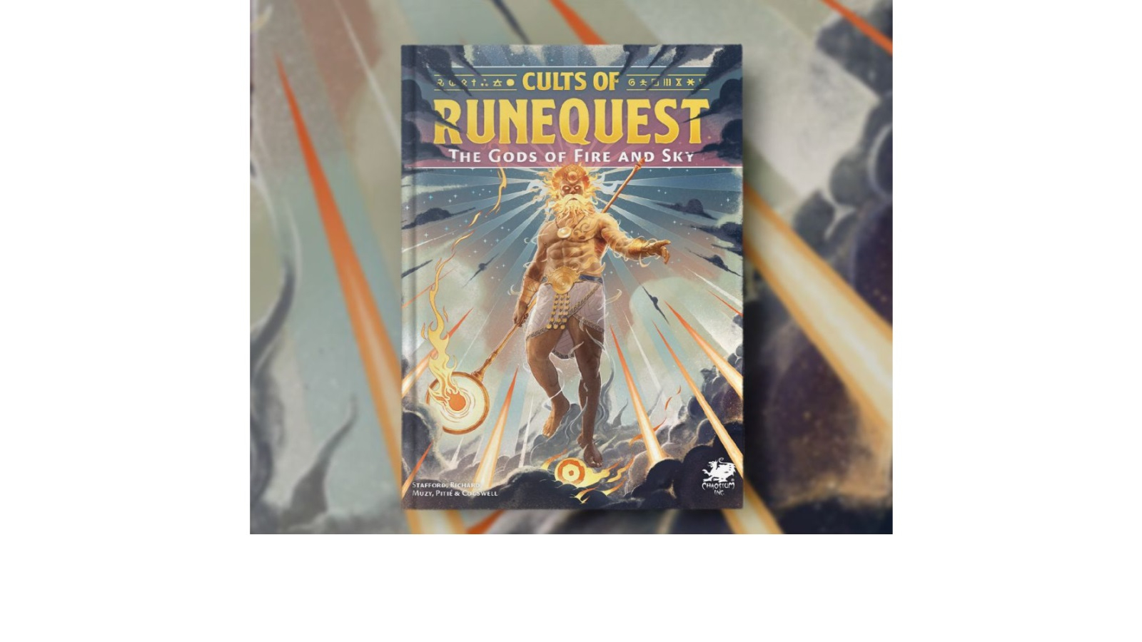 Chaosium Cults of Runequest the Gods of Fire and Sky