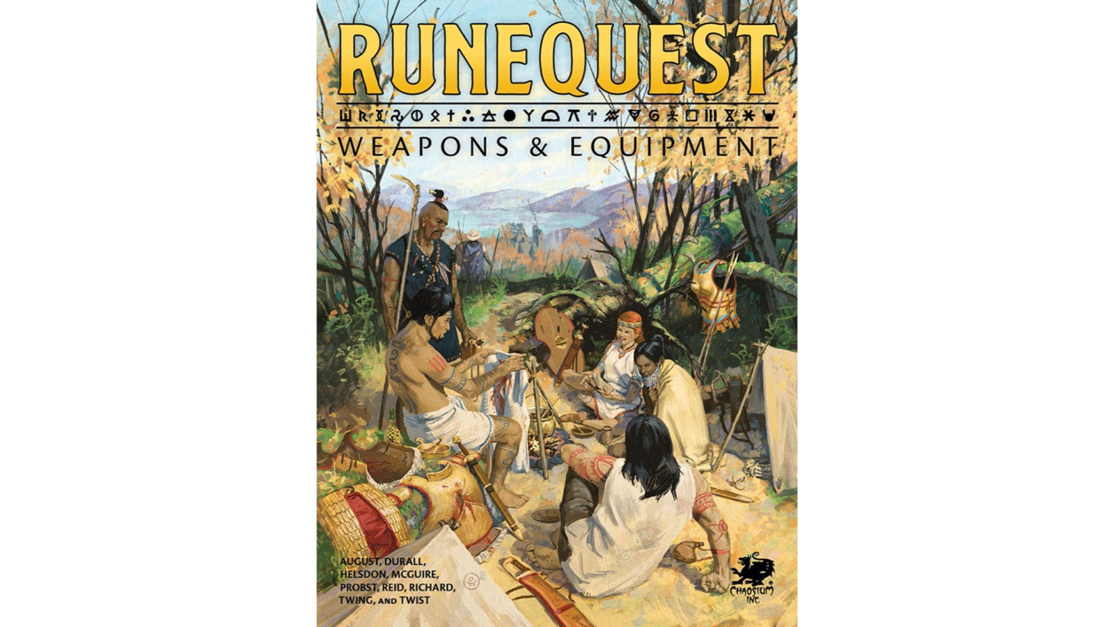 Chaosium Runequest RPG Weapon and Equipment Book