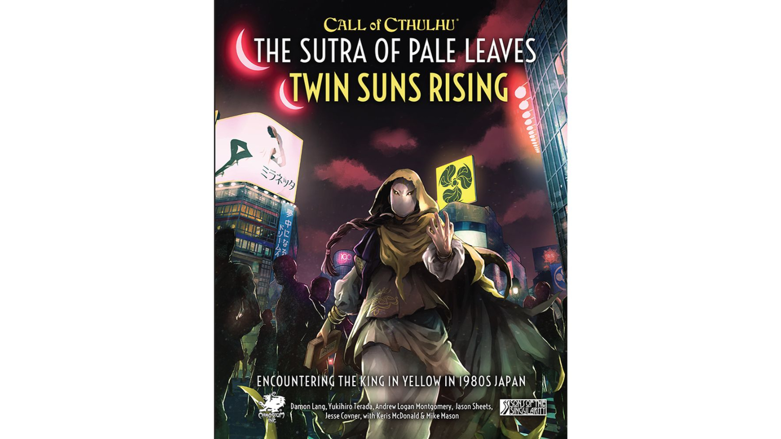 Chaosium Call of Cthulhu RPG the Sutra of Pale Leaves Twin Sun Rising