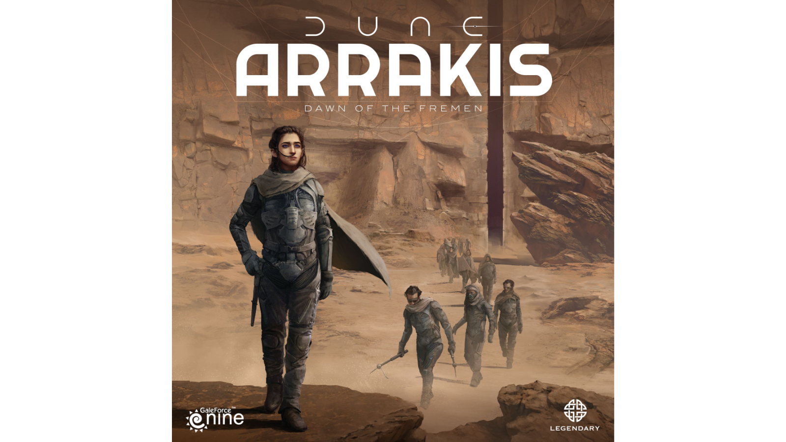 Gale Force 9 Dune Arrakis Dawn of the Fremen Board Game