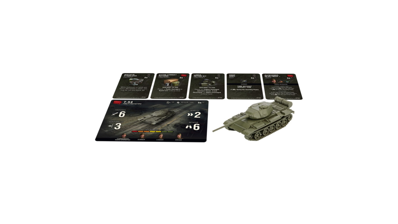 Gale Force 9 World of Tanks Wave 16 T-54 First Prototype