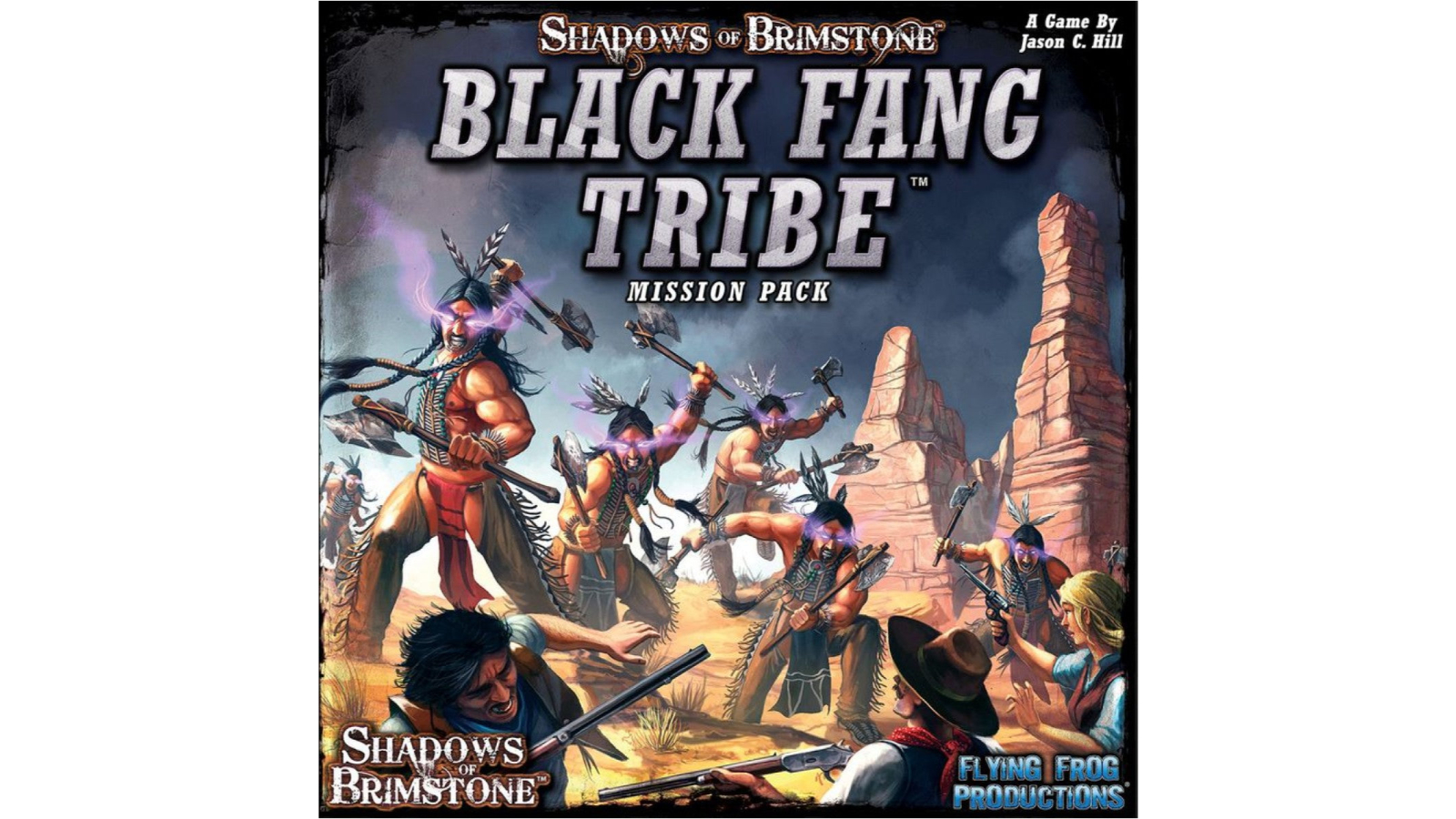 Flying Frog Productions Shadows of Brimstone Black Fang Tribe Mission