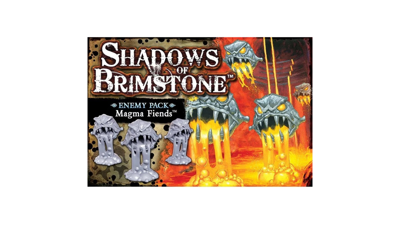 Flying Frog Productions Shadows of Brimstone Magma Fiends Enemy