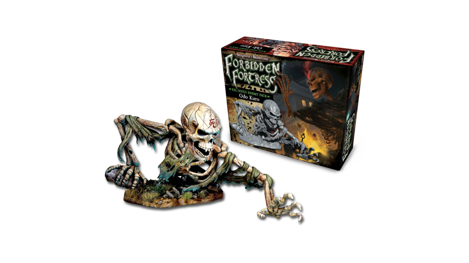Flying Frog Productions Shadows of Brimstone Forbidden Fortress Odo Kuro Enemy - XX-Large