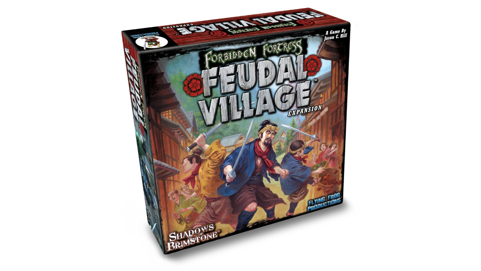 Flying Frog Productions Shadows of Brimstone Forbidden Fortress Feudal Village Expansion