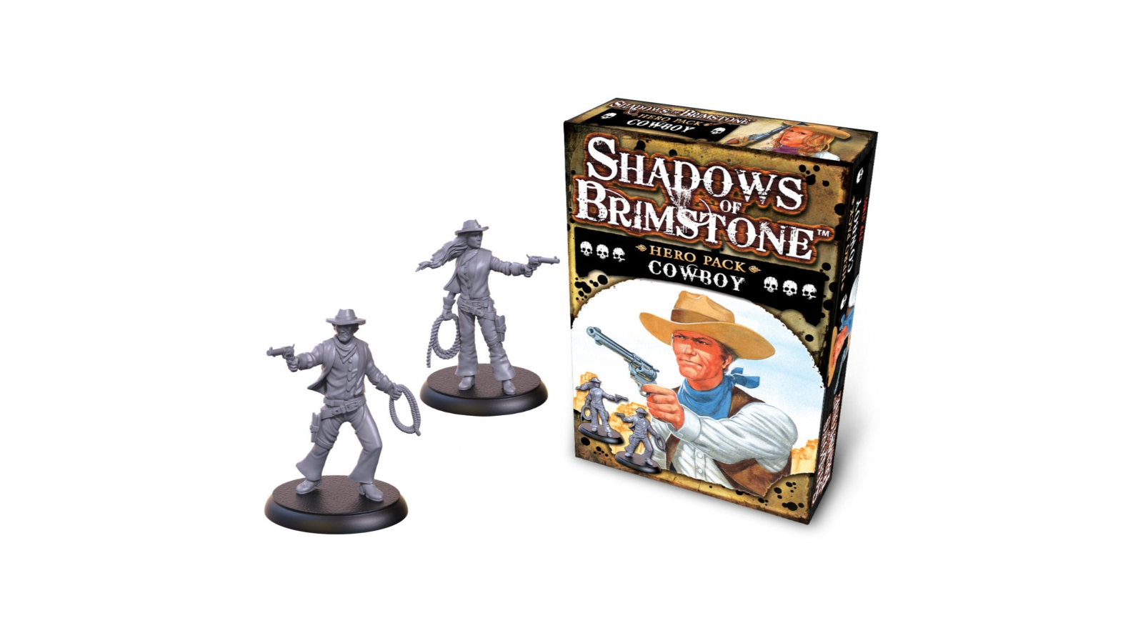 Flying Frog Productions Shadows of Brimstone Hero Pack Cowboy