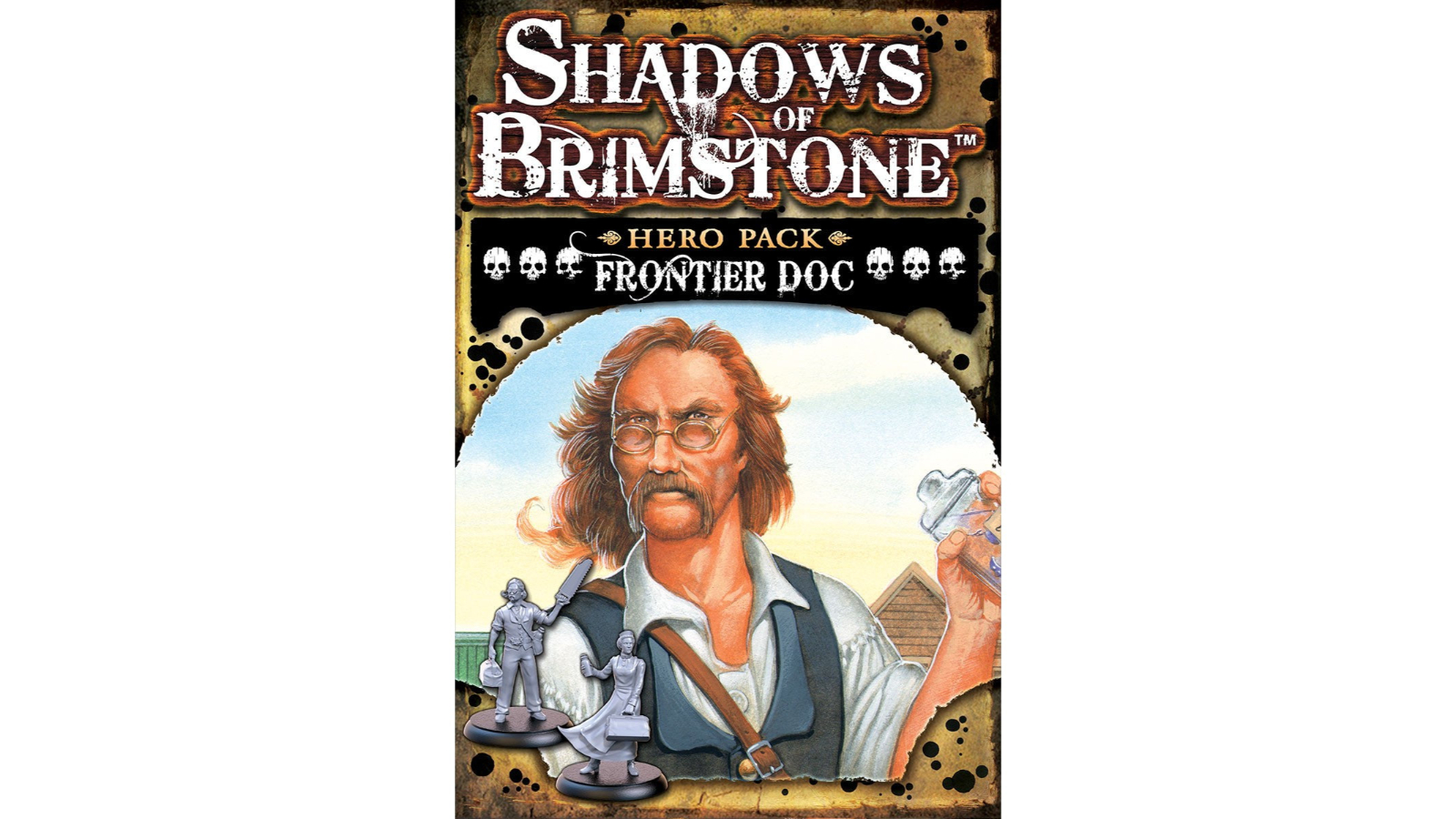 Flying Frog Productions Shadows of Brimstone Hero Pack Frontier Doc
