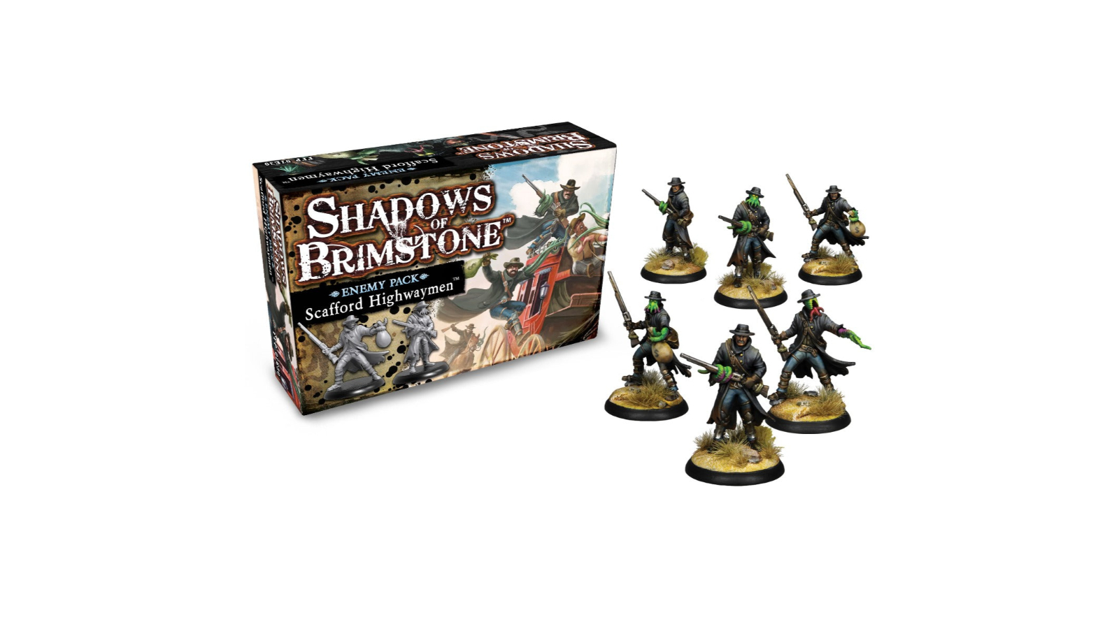 Flying Frog Productions Shadows of Brimstone Scafford Highwaymen Enemy