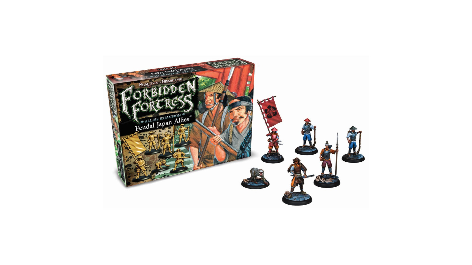 Flying Frog Productions Shadows of Brimstone Feudal Japan Allies Expansion