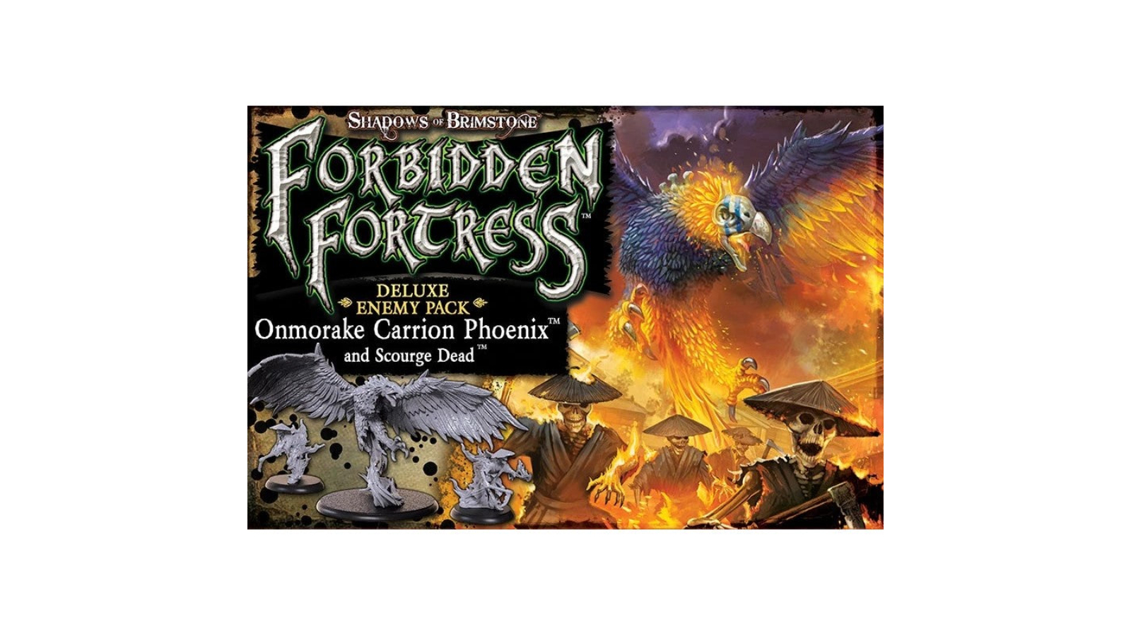 Flying Frog Productions Shadows of Brimstone Deluxe Enemy X-Large Onmorake Carrion Phoenix