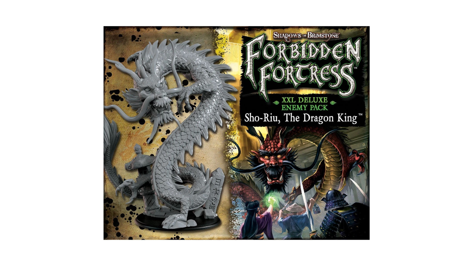 Flying Frog Productions Shadows of Brimstone Deluxe Enemy XX-Large Sho-Riu the Dragon King