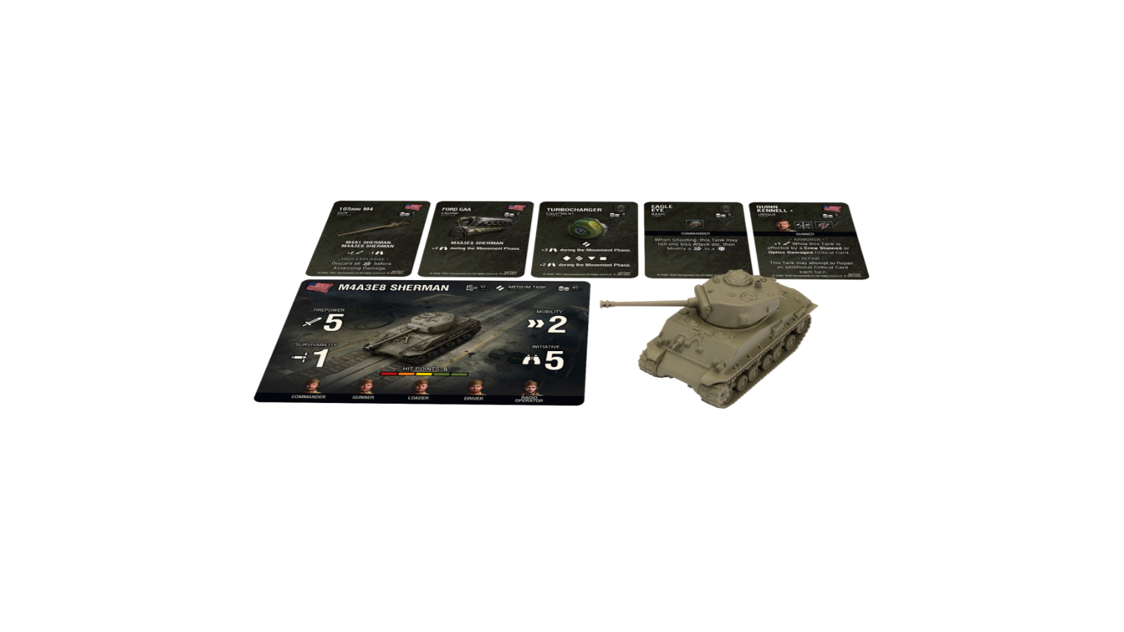 Gale Force 9 World of Tanks Wave 7 American Easy Eight