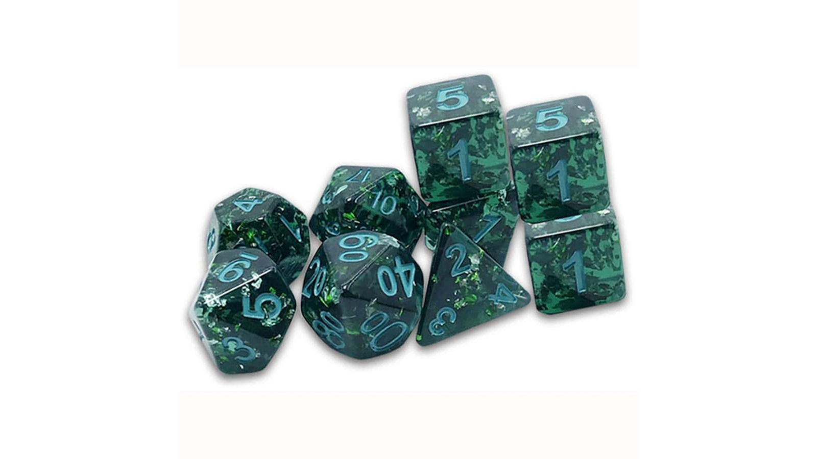 Dungeon Crawl Classics RPG Dice Verdigris Grecian Vase Traditional