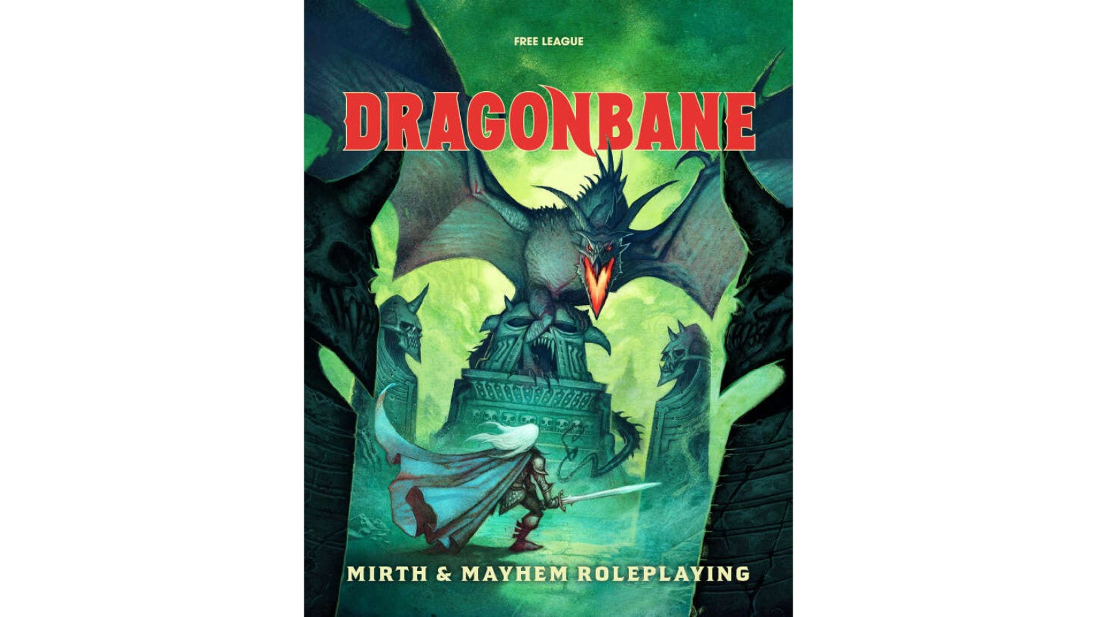 Free League Publishing Dragonbane Rulebook Separate Rulebook Hardback