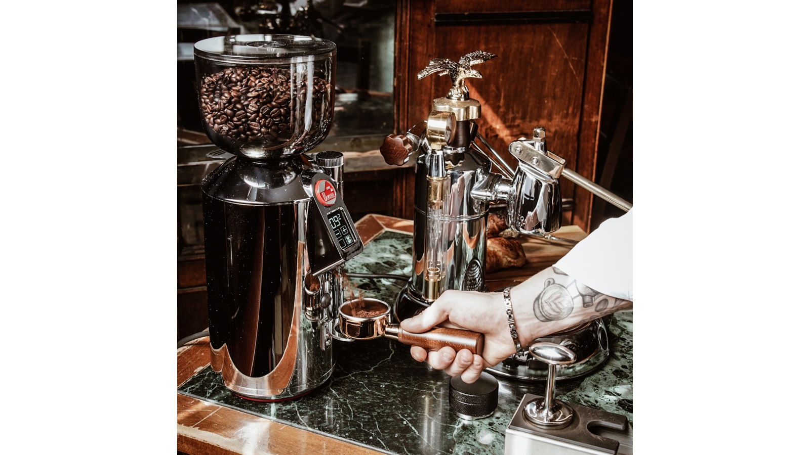 La Pavoni Cilindro Coffee Grinder Harvey Norman