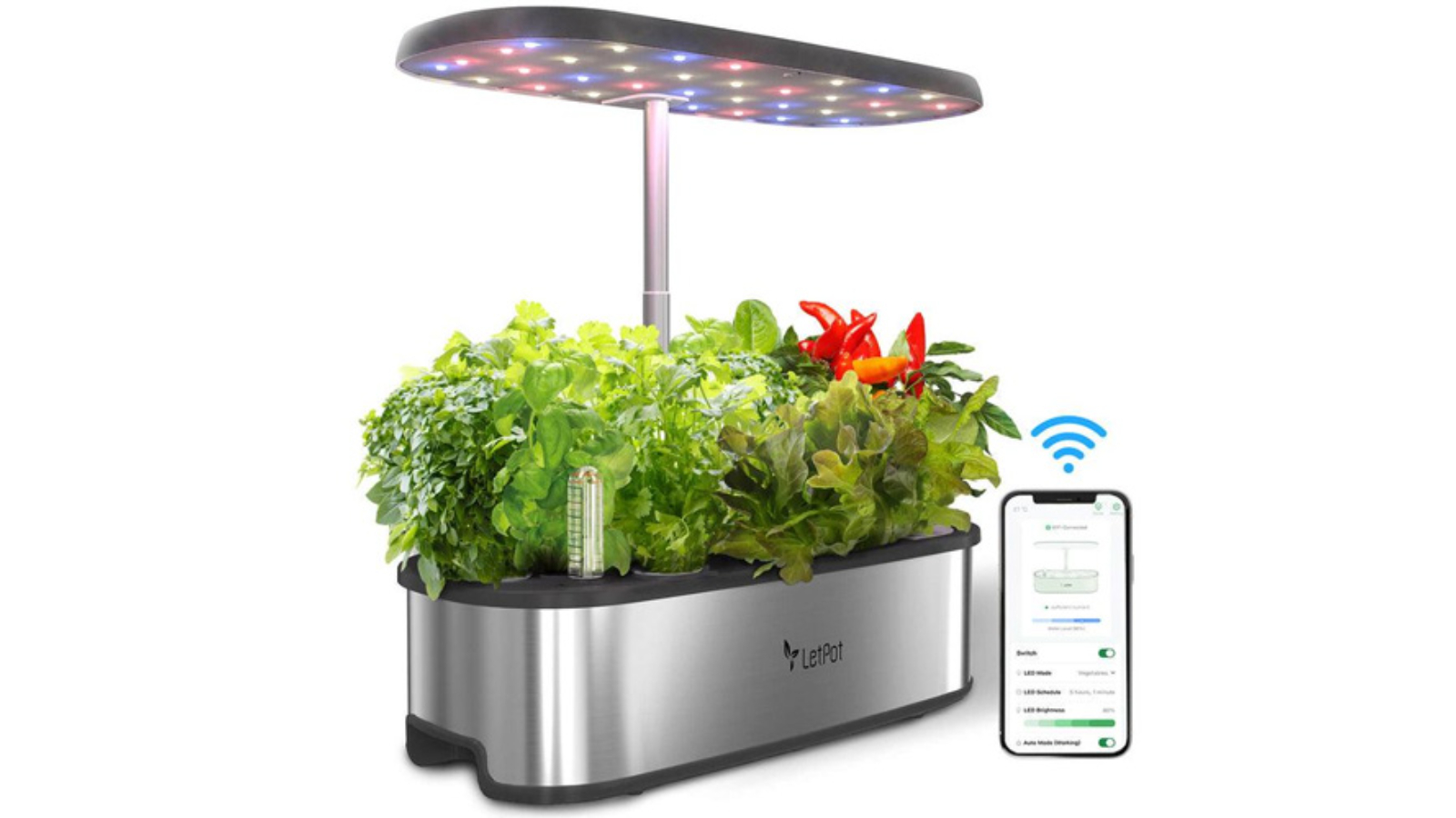 LetPot Senior 12 Pods Smart Hydroponic Growing System