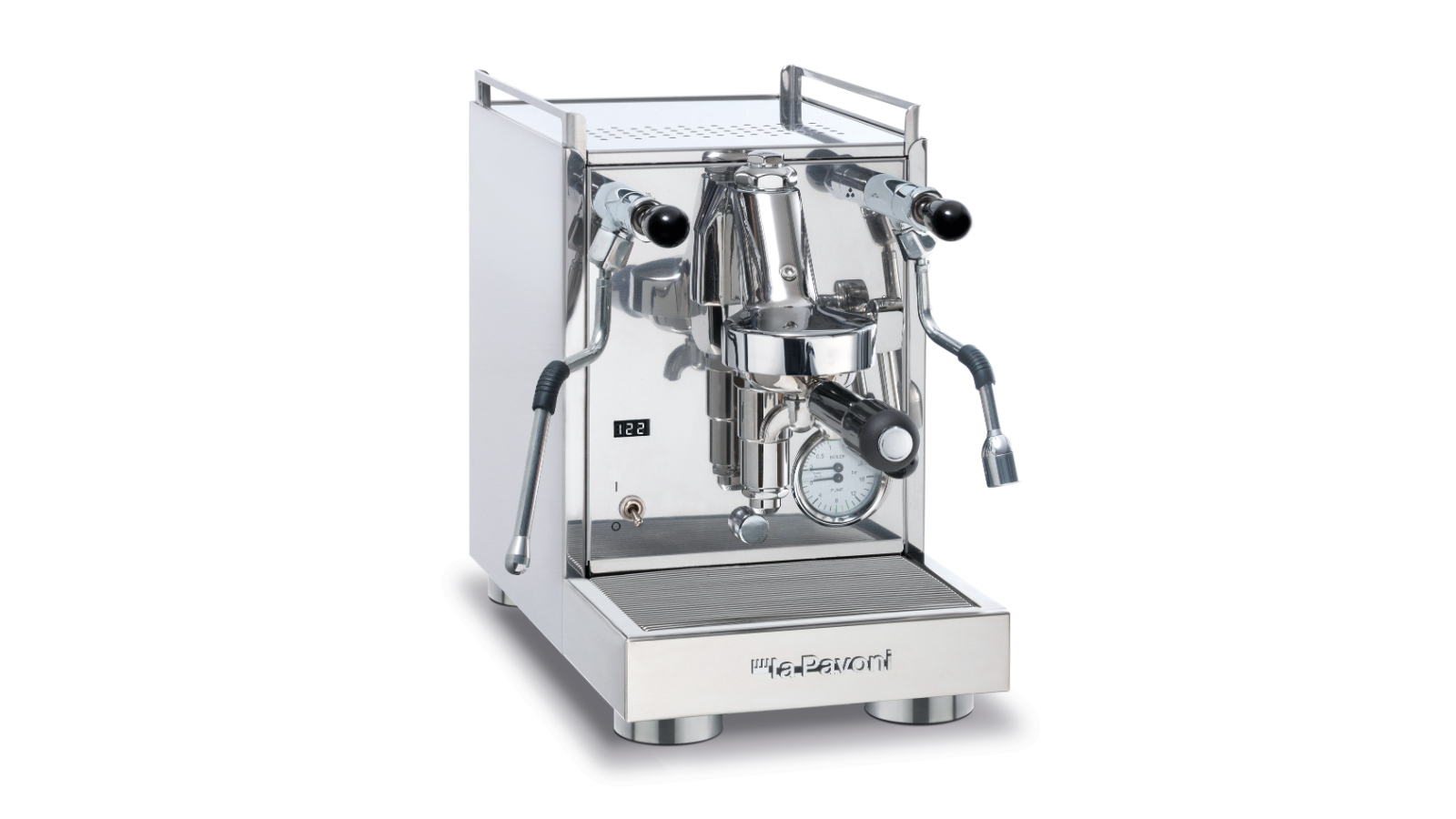 La Pavoni Mini Cellini X Espresso Manual Coffee Machine - Stainless Steel