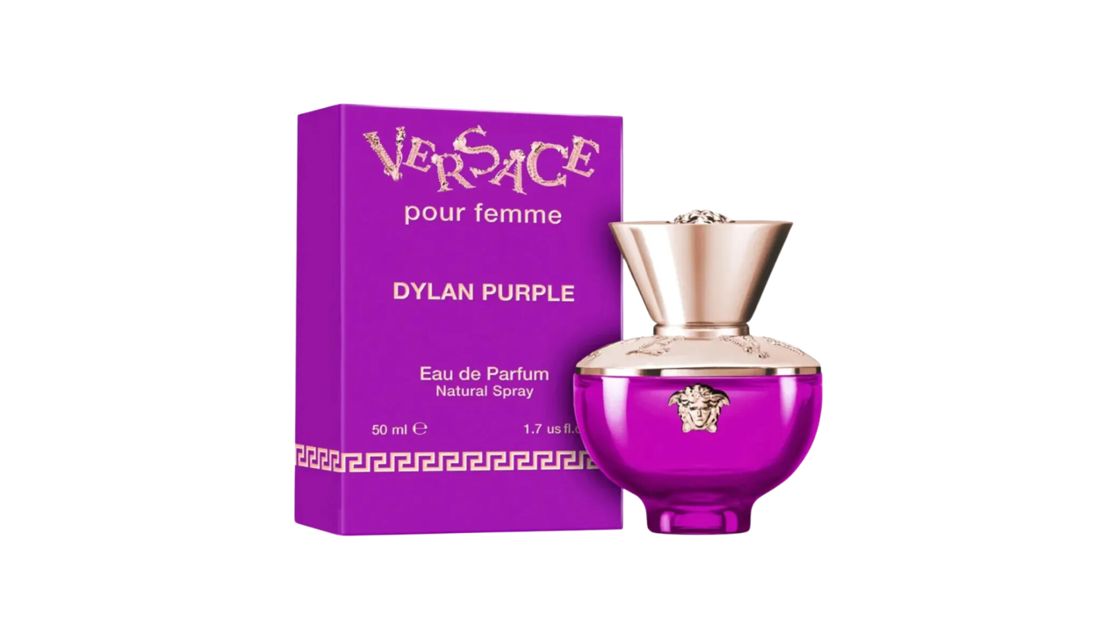 Versace Dylan Purple Eau De Parfum - 50ml | Harvey Norman