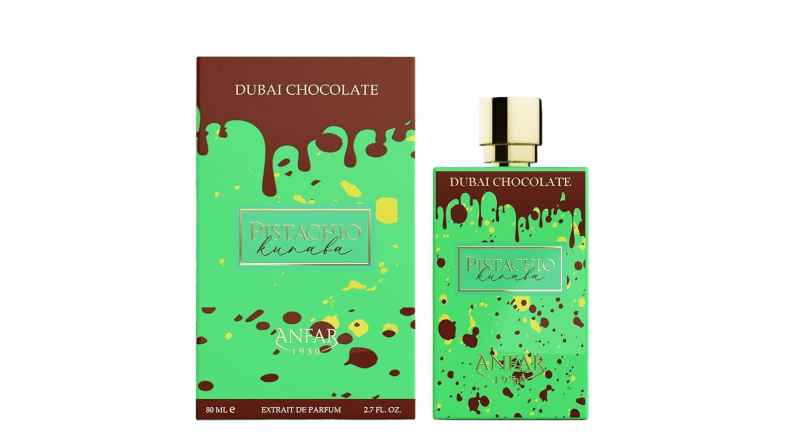 Anfar 1950 Pistachio Kunafa EDP Spray - 80ml