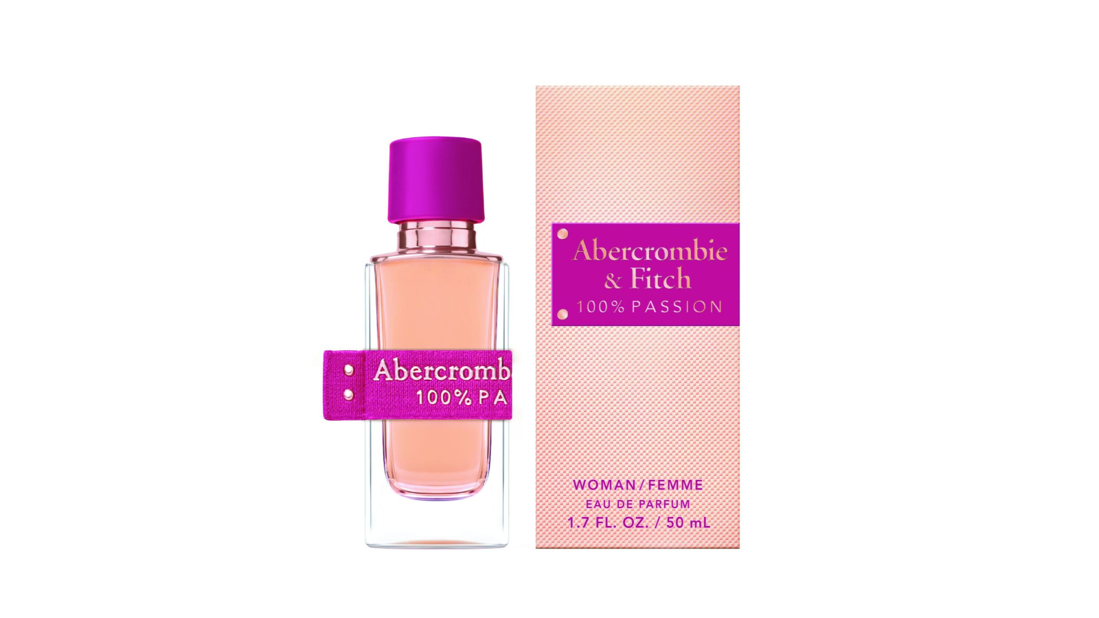 Abercrombie & Fitch 100 Percent Passion Woman EDP Spray - 50ml