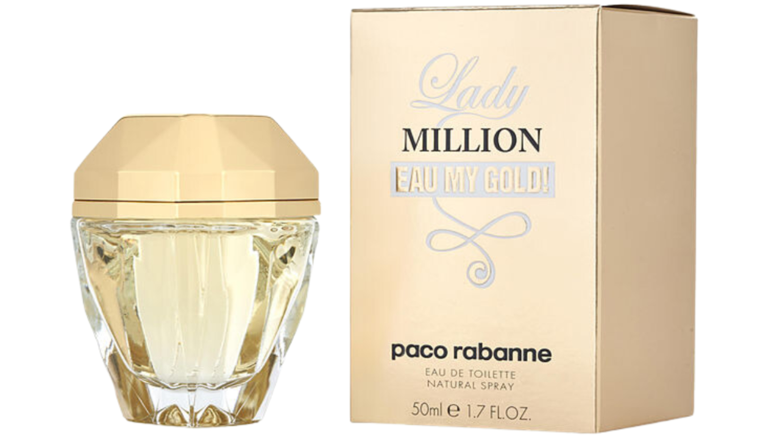 Lady Million Perfume 50ml Lady Million Eau My Gold 50ml EDT Spray