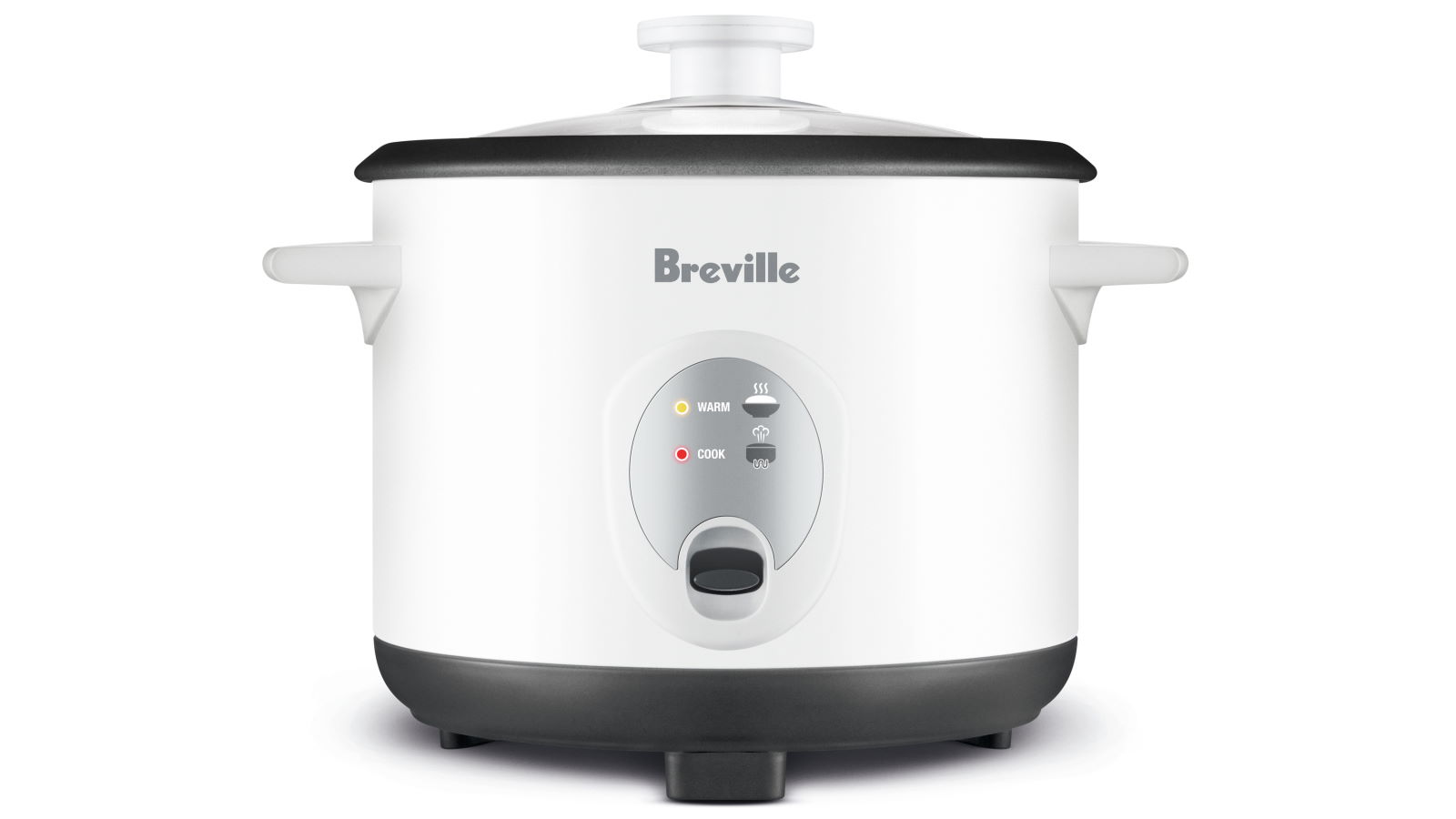 Breville the Set & Serve 8 Cup Rice Cooker & Steamer - White