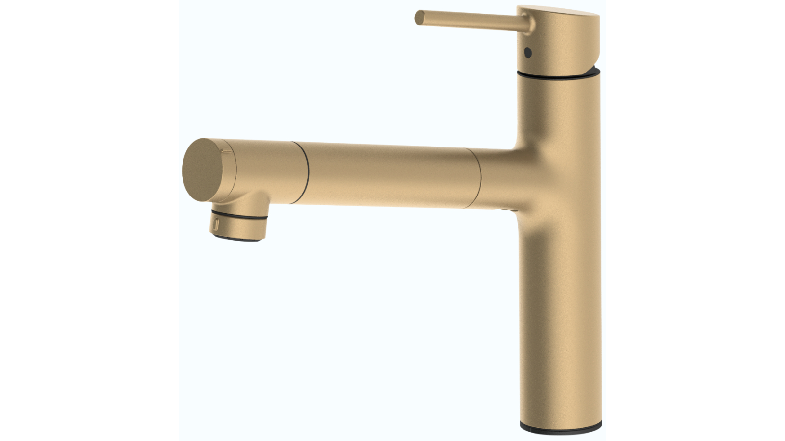 Taqua T-5 Sink Mixer - Brushed Gold