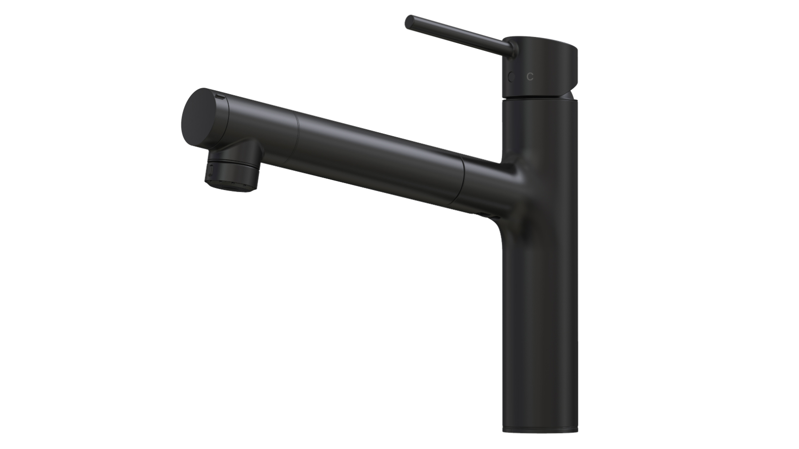 Taqua T-5 Sink Mixer - Black