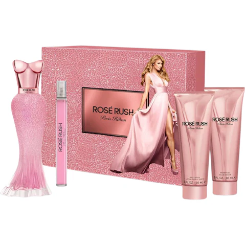 Paris Hilton 4 Piece Rose Rush Set for Women
