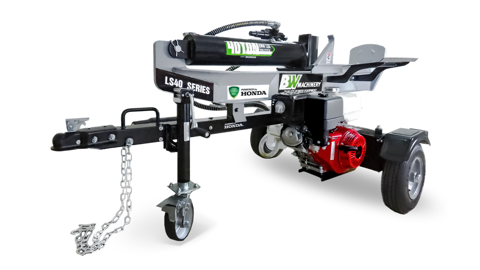 BWM 40Ton Log Splitter - Honda GX390 OHV Engine
