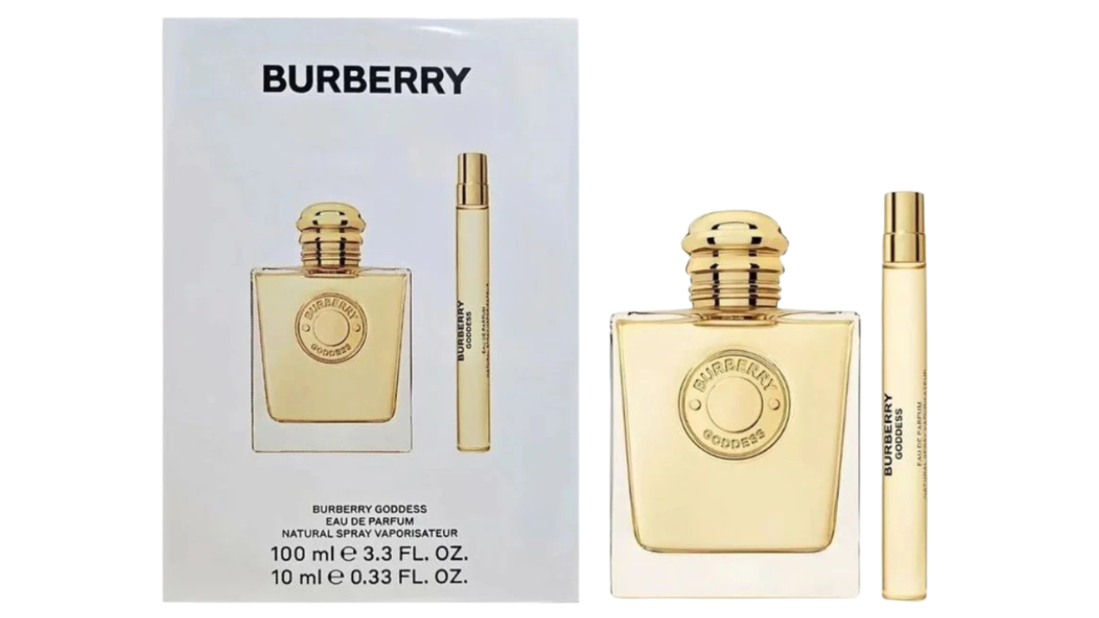Burberry 2 Piece Goddess Set for Women