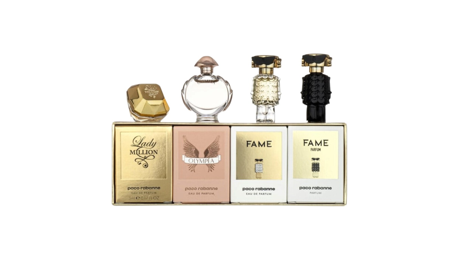Rabanne Set of 4 Miniature Collection