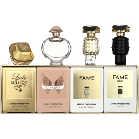 Rabanne Set of 4 Miniature Collection