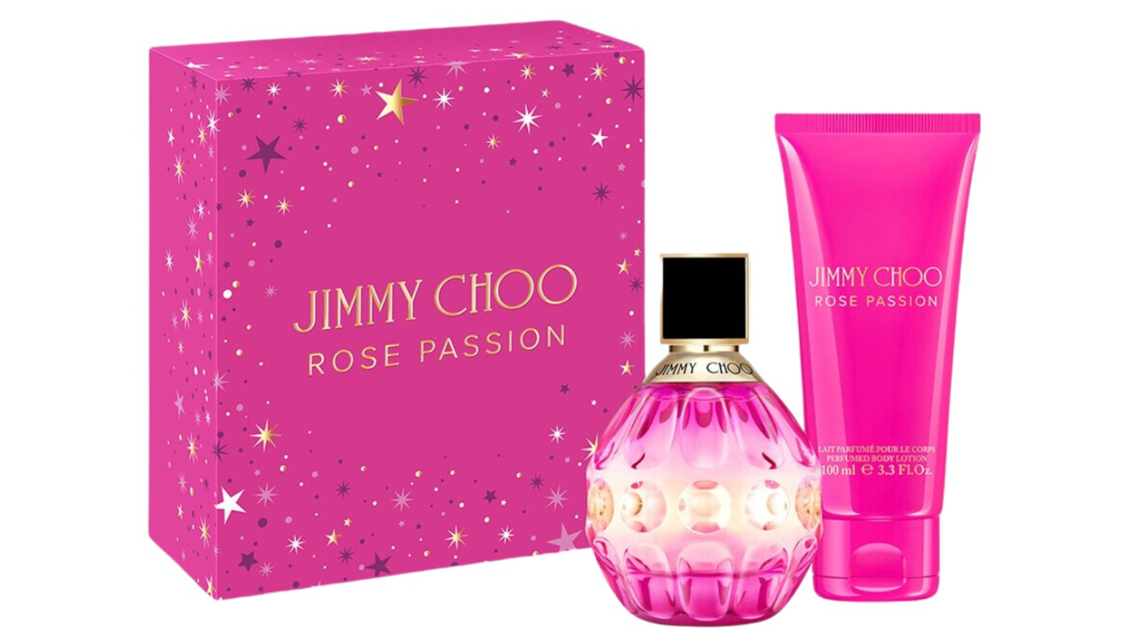 Jimmy Choo 2 Piece Rose Passion Set for Women