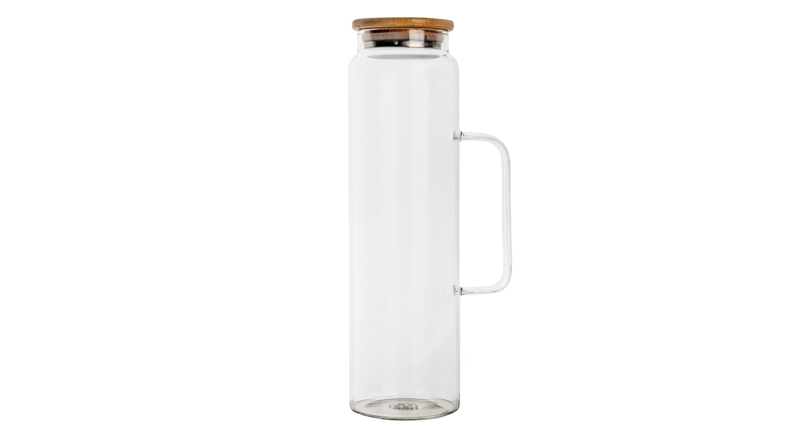 Little Label Co Glass Laundry Liquid Bottle with Handle - 1L