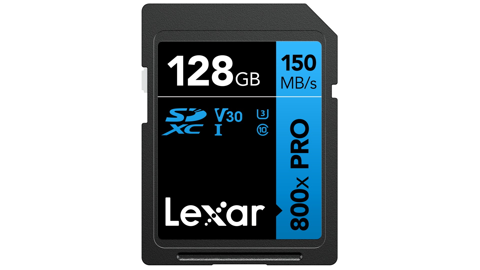 Lexar BLUE Series High-Performance 800x PRO 128GB SDXC UHS-I Memory Card